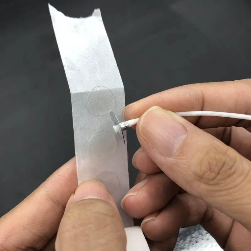 1cm 100db/tekercs gyertya kanóc matrica kétoldalas tapadó pontok 1cm átlátszó nyom nélkül rögzített ragasztós gyertyákhoz barkácsolás gyertyakészítés