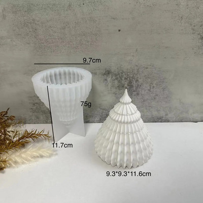 Ziemassvētku dāvanu kastīte sveču silikona veidne Bowknot dāvanu kastīte aromterapijas sveces ģipša sveķu veidne DIY sveču izgatavošana pelējuma ziepju veidne