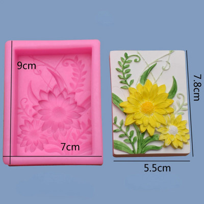 Dragonfly Lotus Oval Ziepes Silikona Veidne DIY Lotus Leaf Sveču sveķu kristāla veidošana Ziedu apaļas šokolādes veidnes Kāzu dāvanas