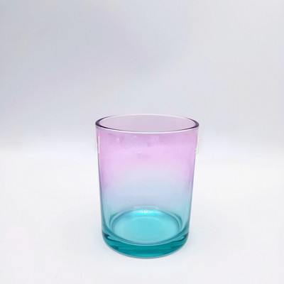 Purgid küünaldele Gradient klaastass küünal Aroomiteraapia klaaskonteiner Küünlajalg Tühi tass Küünla valmistamise tarvikud m