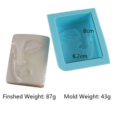 Τρισδιάστατη φόρμα κεριών σιλικόνης Maitreya DIY Εκκλησία Βούδα που φτιάχνει γύψο εποξειδική ρητίνη άρωμα σαπουνιού Καλούπια ψησίματος σοκολάτας Διακόσμηση σπιτιού