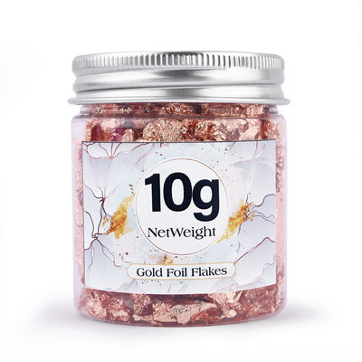 Kulla jäljend, vask, lehed, helbed, foolium, litrid, sädelevad meisterdamise jaoks läikiv foolium, pabervaiguga kullatav küünte dekoratiivpudel