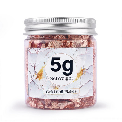 Kulla jäljend, vask, lehed, helbed, foolium, litrid, sädelevad meisterdamise jaoks läikiv foolium, pabervaiguga kullatav küünte dekoratiivpudel