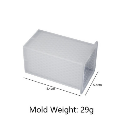 3D bišu strops silikona sveču veidne DIY šūnveida aromātiskais apmetums ziepju kūka cepšanas veidne sveču izgatavošanas piederumi mājas mākslas dekorēšanai