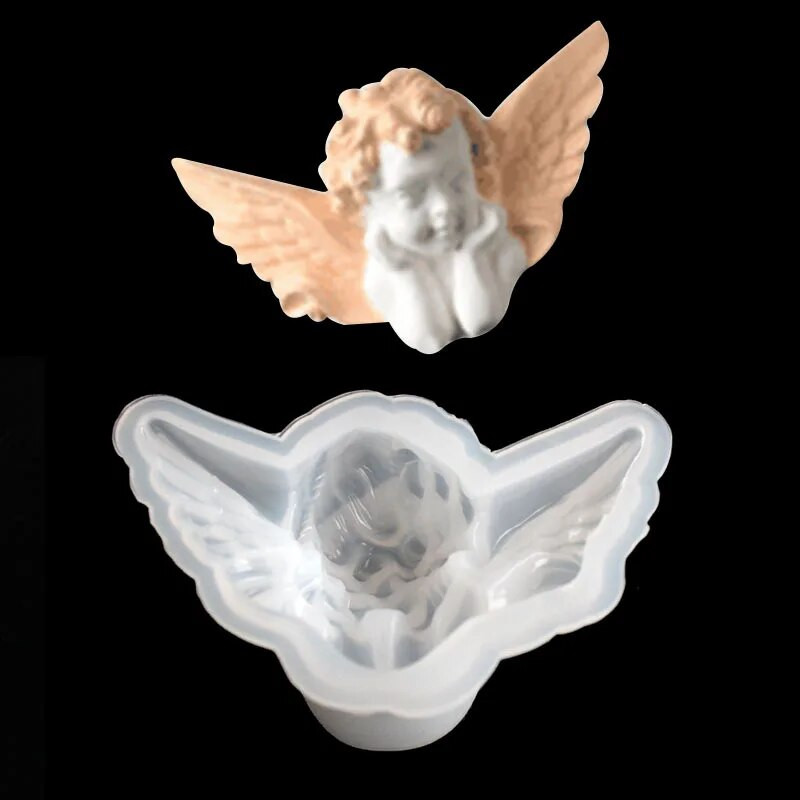 3D sirēna silikona ziepju veidne DIY amatniecība ģipša cementa sveķu kristāla liešanas veidne roku darbs šokolādes ledus kubiņu izgatavošanas rīks