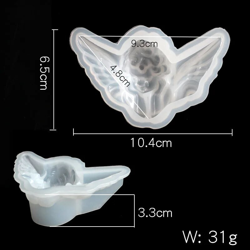3D sirēna silikona ziepju veidne DIY amatniecība ģipša cementa sveķu kristāla liešanas veidne roku darbs šokolādes ledus kubiņu izgatavošanas rīks
