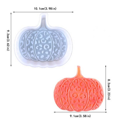 3D silikona spoku sveču veidne ģipša sveķu piliens līme šokolādes ziepes ledus kubs pelējuma svece Helovīna ornamenta ballīšu dekorēšanai