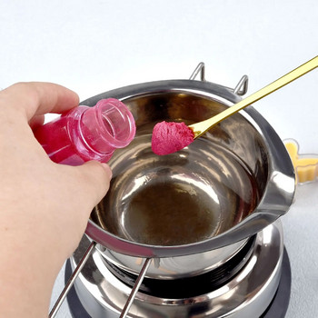 Κουτάλι ανάδευσης που λιώνει το κερί από ανοξείδωτο χάλυβα DIY εποξική ρητίνη κόλλα σε σκόνη Mix Wax Seal Lacquer βοηθητικό εργαλείο Πολυλειτουργικό κουτάλι