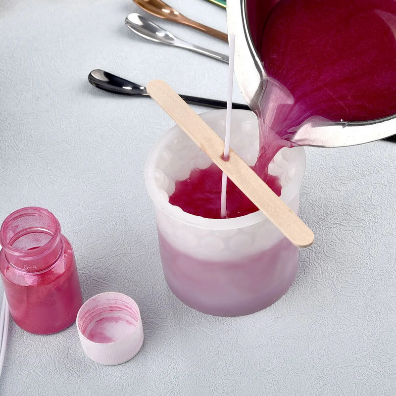 Nerūsējošā tērauda vaska kušanas maisīšanas karote DIY epoksīda sveķu līmes pulvera maisījuma vaska blīvējuma laka palīgrīka daudzfunkcionāla karote