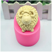 3D aitas formas fondant silikona veidne ar smaržu ģipša veidņu putas šokolādes veidne ar rokām gatavota ziepju veidne