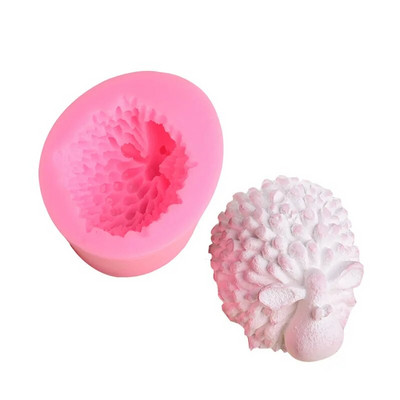 3D aitas formas fondant silikona veidne ar smaržu ģipša veidņu putas šokolādes veidne ar rokām gatavota ziepju veidne