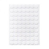 Kuuma küünlatahi kleebised Kahepoolne kleepuv kuumuskindel vaht vaha fikseeritud aluse hoidiku aluse jaoks küünla valmistamise tarvik