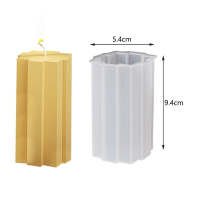 DIY šūnveida sveču veidne aromterapijas sveču ģipša veidne 3D bišu strops silikona sveķu ziepju veidne ar rokām gatavota mājas amatniecības dekorēšana