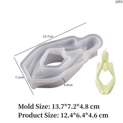 DIY šūnveida sveču veidne aromterapijas sveču ģipša veidne 3D bišu strops silikona sveķu ziepju veidne ar rokām gatavota mājas amatniecības dekorēšana