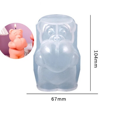 DIY šūnveida sveču veidne aromterapijas sveču ģipša veidne 3D bišu strops silikona sveķu ziepju veidne ar rokām gatavota mājas amatniecības dekorēšana