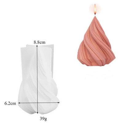 DIY šūnveida sveču veidne aromterapijas sveču ģipša veidne 3D bišu strops silikona sveķu ziepju veidne ar rokām gatavota mājas amatniecības dekorēšana