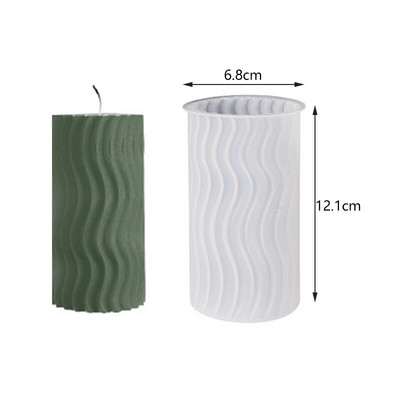 DIY šūnveida sveču veidne aromterapijas sveču ģipša veidne 3D bišu strops silikona sveķu ziepju veidne ar rokām gatavota mājas amatniecības dekorēšana