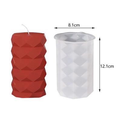 DIY šūnveida sveču veidne aromterapijas sveču ģipša veidne 3D bišu strops silikona sveķu ziepju veidne ar rokām gatavota mājas amatniecības dekorēšana