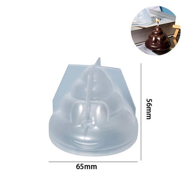 3D Stereo medvjed Silikonski kalup DIY kalup za svijeće u obliku životinje Ručno izrađeni pribor za izradu sapuna od gipsa Čokoladna torta Jaje Uskrsnog zeca