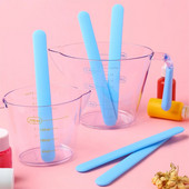 Silikoninės maišymo lazdelės „pasidaryk pats“ žvakių muilas Jesmonite betono maišymo lazdelės Rankų darbo gaminimo įrankiai Priedai