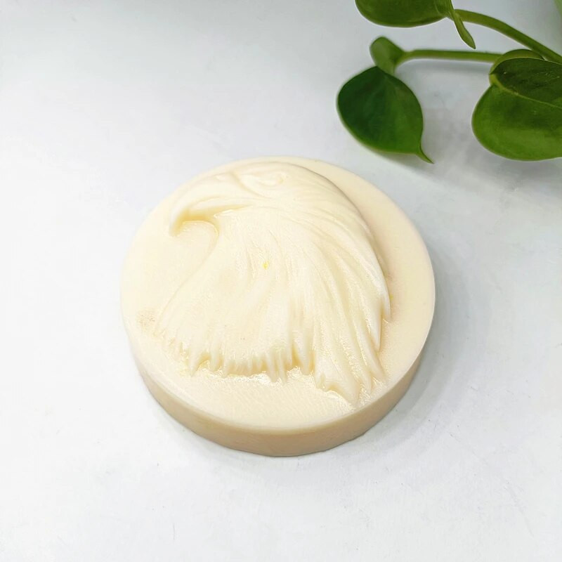 Eagle Head Καλούπι Σαπουνιού Ζώο φόρμα σιλικόνης DIY Εργαλεία παρασκευής σαπουνιού Διακόσμηση κέικ Μπισκότο φόρμα καραμέλα Χειροποίητο δώρο για γενέθλια