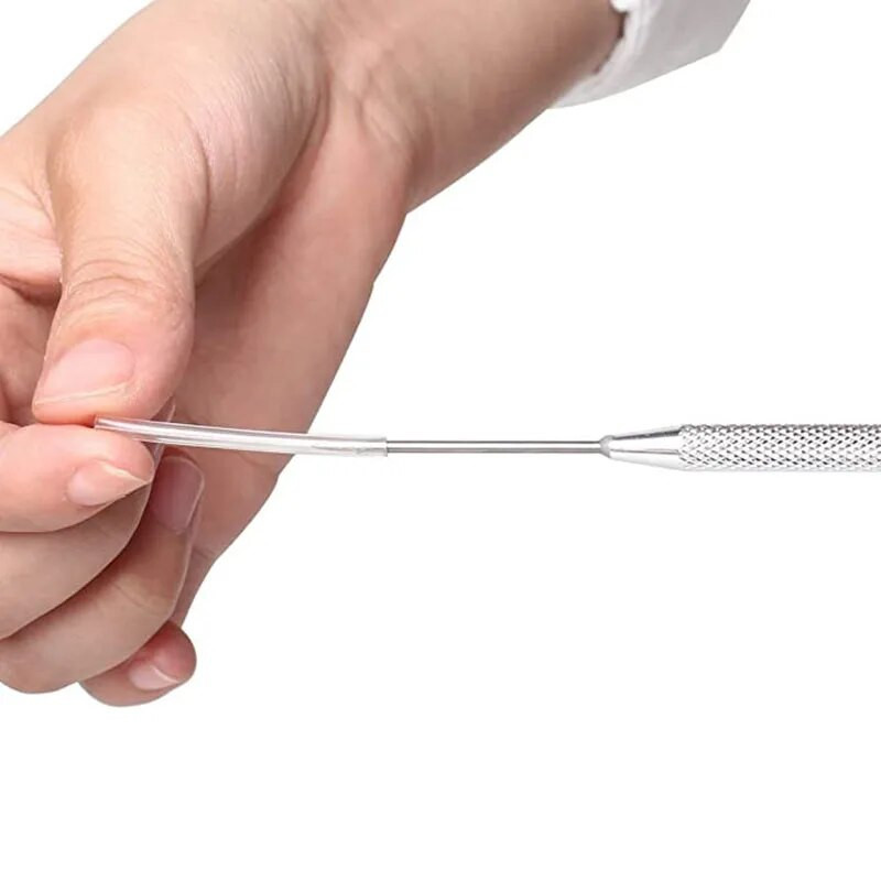 Agyag tű eszköz polimer agyag modellezéshez szobor szilikon formázó lyukasztó eszköz gyertya készítés kerámia kézműves részlet tű