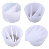 Pour Split Cup szilikon epoxi keverék festék kiöntő csészékhez barkácsolás akril festék gyanta öntőfolyadék Art osztott poharak ékszerkészítő eszközök