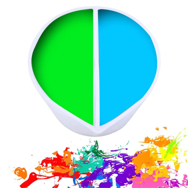 Pour Split Cup szilikon epoxi keverék festék kiöntő csészékhez barkácsolás akril festék gyanta öntőfolyadék Art osztott poharak ékszerkészítő eszközök