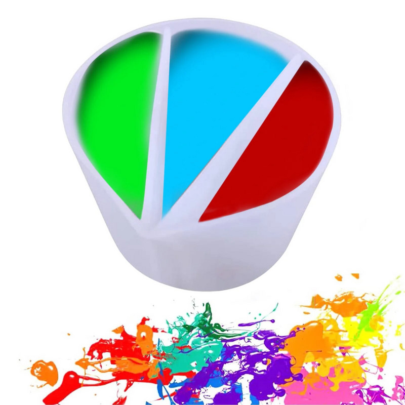 Pour Split Cup szilikon epoxi keverék festék kiöntő csészékhez barkácsolás akril festék gyanta öntőfolyadék Art osztott poharak ékszerkészítő eszközök