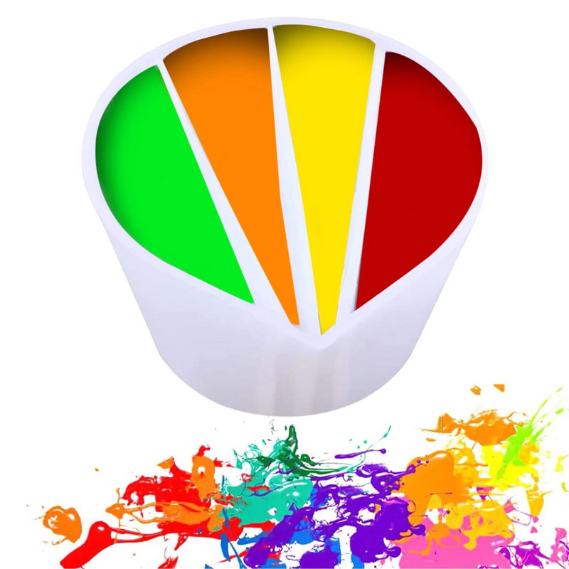 Pour Split Cup szilikon epoxi keverék festék kiöntő csészékhez barkácsolás akril festék gyanta öntőfolyadék Art osztott poharak ékszerkészítő eszközök