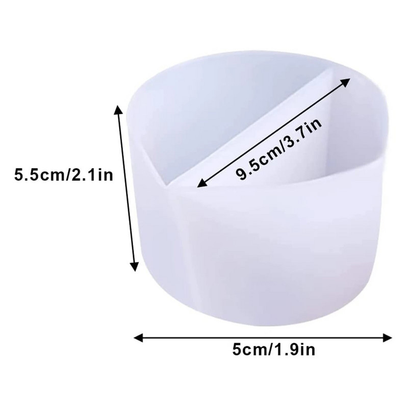 Pour Split Cup szilikon epoxi keverék festék kiöntő csészékhez barkácsolás akril festék gyanta öntőfolyadék Art osztott poharak ékszerkészítő eszközök