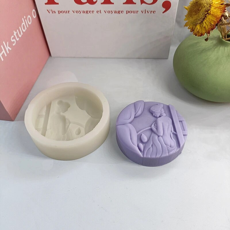 Young Lady Beauty Back Ziepju veidne Roku darbs Dāvana dzimšanas dienā kāzu ceremonijai Galda noformējums Cepumi Cepumi Kūkas aksesuāri