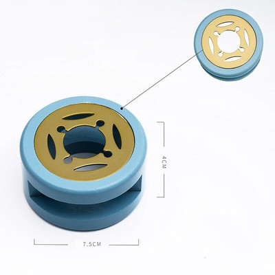 Pecsételő viasz tűzhely tűzfesték edény Retro melegítő barkácsolva olvadó bélyeg boríték pecsét dekor fa nyél kanál kemence makaron kézműves