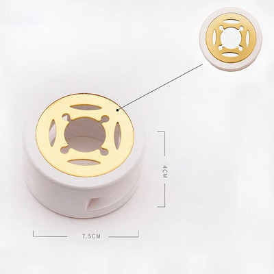 Pecsételő viasz tűzhely tűzfesték edény Retro melegítő barkácsolva olvadó bélyeg boríték pecsét dekor fa nyél kanál kemence makaron kézműves