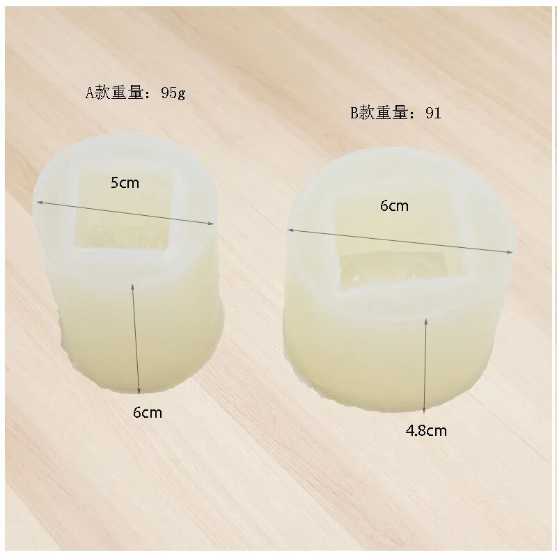 dovanų dėžutės forma silikoninė žvakių forma, skirta pasidaryk pats. Rankų darbo aromaterapinė žvakė, tinkas, papuošalai Rankdarbiai, muilo formos, rankų dovanos