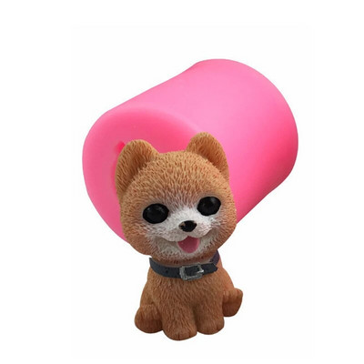 3D Suņu ziepju veidne Silikona ziepju veidne Silikona veidne ziepju šokolādes veidnēm Māksla un amatniecība Vannas ziepju formēšana Roku izgatavošanas rīki