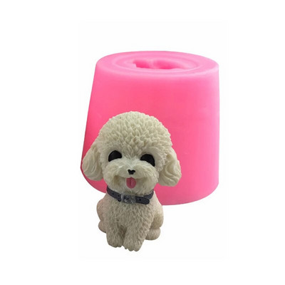 3D Suņu ziepju veidne Silikona ziepju veidne Silikona veidne ziepju šokolādes veidnēm Māksla un amatniecība Vannas ziepju formēšana Roku izgatavošanas rīki