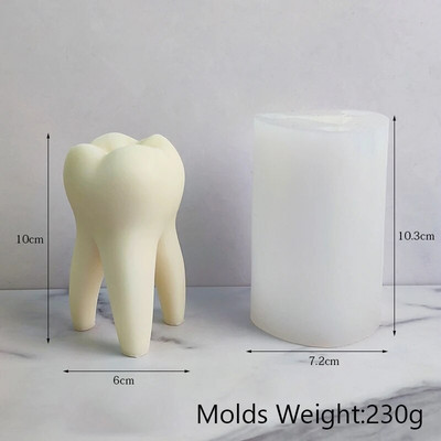 Mucegai 3D din silicon pentru lumânări DIY ornamente creative pentru realizarea tencuielii din rășină epoxidică aromat săpun pentru artizanat matrițe pentru decorarea casei cadou lucrat manual