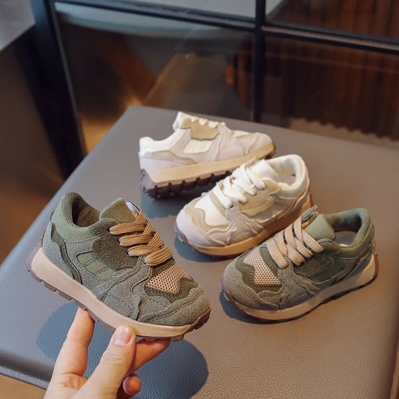 Bērnu ikdienas sporta apavi pusaudžu meitenēm zēniem skriešanas kedas zīdaiņiem mazuļiem pastaigu apavi Bērnu apavi ar mīkstu apakšu, neslīdoši ikdienas apavi
