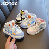 Bērnu pavasara rudens ikdienišķas elpojošas skriešanas kedas meitenēm zēniem, neslīdošas, nodilumizturīgas, apgaismotas bērnu galda kurpes