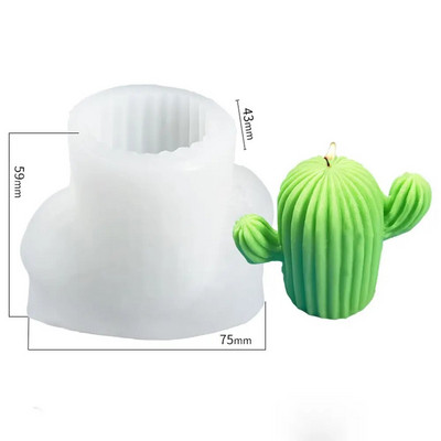 3D trīsdimensiju tulpju pumpuru veidne sveču veidne DIY deserta fondants ziedi šokolādes cepšanas veidne
