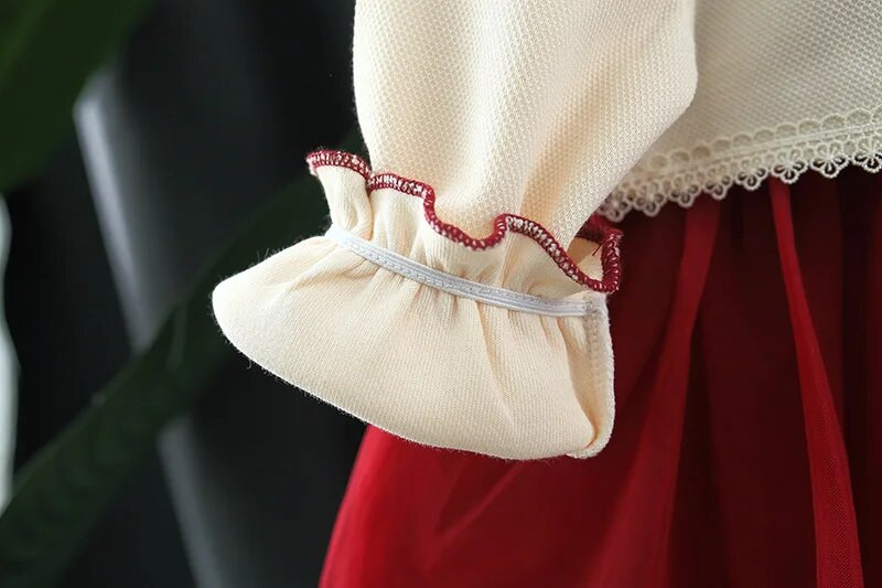 Ανοιξιάτικα Νεογέννητα Βρεφικά Ρούχα Δαντελένια Κέντημα Φόρεμα για βρέφη Κοριτσάκι Πανί 1 Τ Βρεφικά γενέθλια Χριστουγεννιάτικο Φόρεμα Πριγκίπισσας TUTU