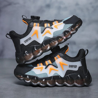 Bērnu skriešanas apavi Tīkla elpojošas ikdienas kedas bērniem Viegli sporta apavi zēniem meitenēm, neslīdoši āra