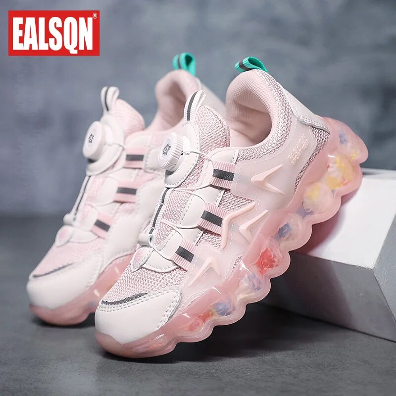 Bērnu skriešanas apavi Tīkla elpojošas ikdienas kedas bērniem Viegli sporta apavi zēniem meitenēm, neslīdoši āra