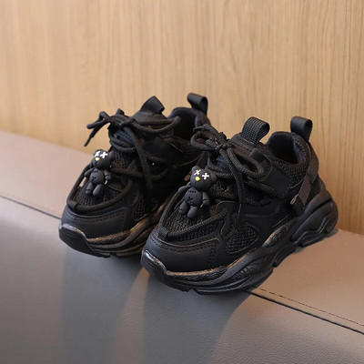 Toddler Baby Gradient Color Bērnu sporta apavi Mīksts skriešanas tīkls Elpojoši apavi zēniem meitenēm Apavi Modes kedas