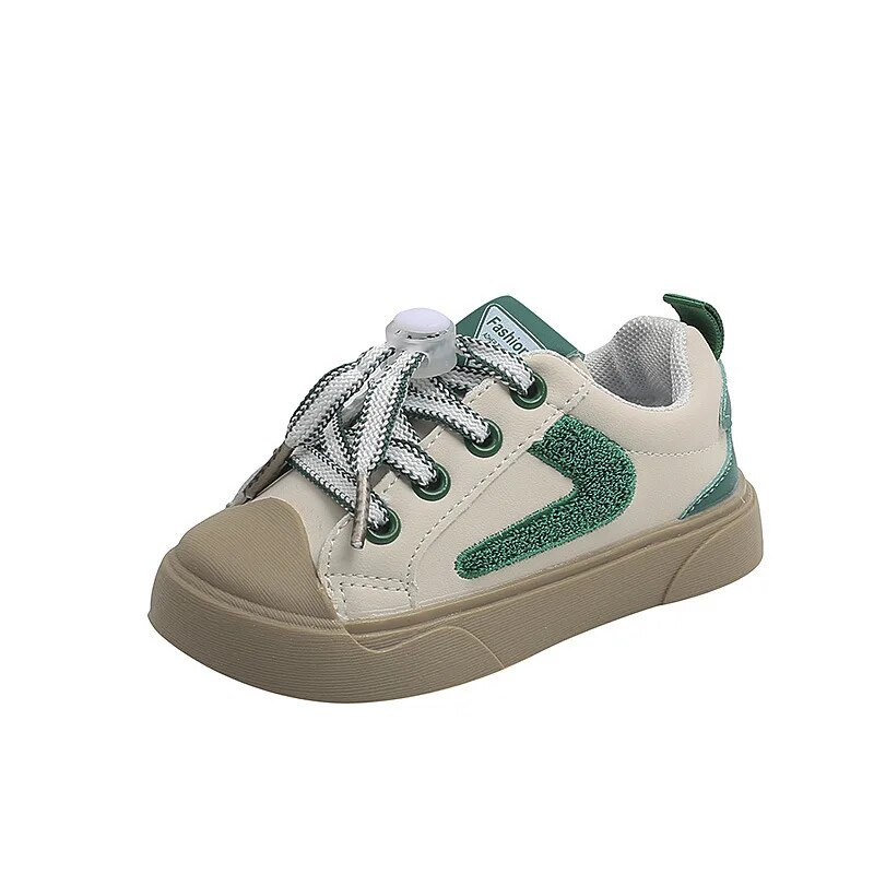 2024. gada rudens modes Bērnu ikdienas apavi Bērnu kedas Mazu bērnu apavi Zēniem Meitenēm Plakana zole Elpojoša Mīksta Sporta Skriešana