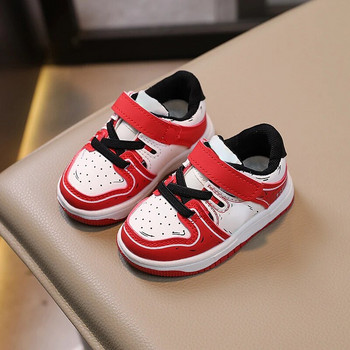 2023 Нови горещи продавани Сладки бебешки спортни обувки First Walker Сладки бебешки тенис предучилищни класически спортни обувки за момчета и момичета
