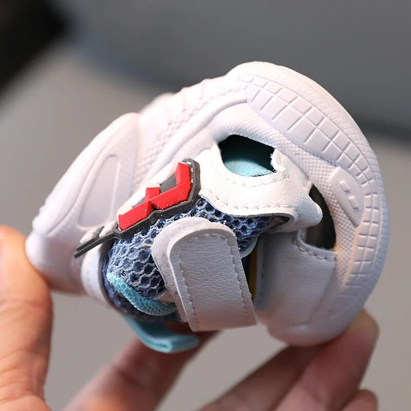 Vasaras sandales mazuļiem meiteņu kurpes vienkrāsains tīkls audums elpojošs zēnu kedas bērniem zīdaiņu sporta meiteņu sandales