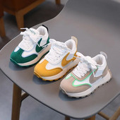 Lapsed Tossud Tüdrukud Poisid Kevad-sügis tossud Hingavad jooksujalatsid Tüdrukutele Mood Sport Vabaaja tossud Beebi pehmed jalanõud