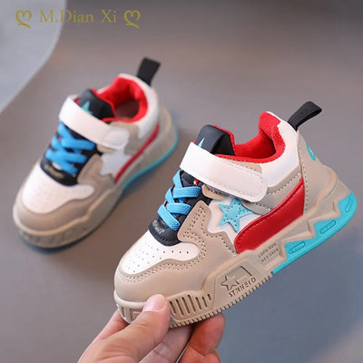 2023 Children Sports Shoes Infant Soft-soled Toddler Shoes Fall Girls Baby Breathable Net Sneakers Fashion Kids Shoes for Boys